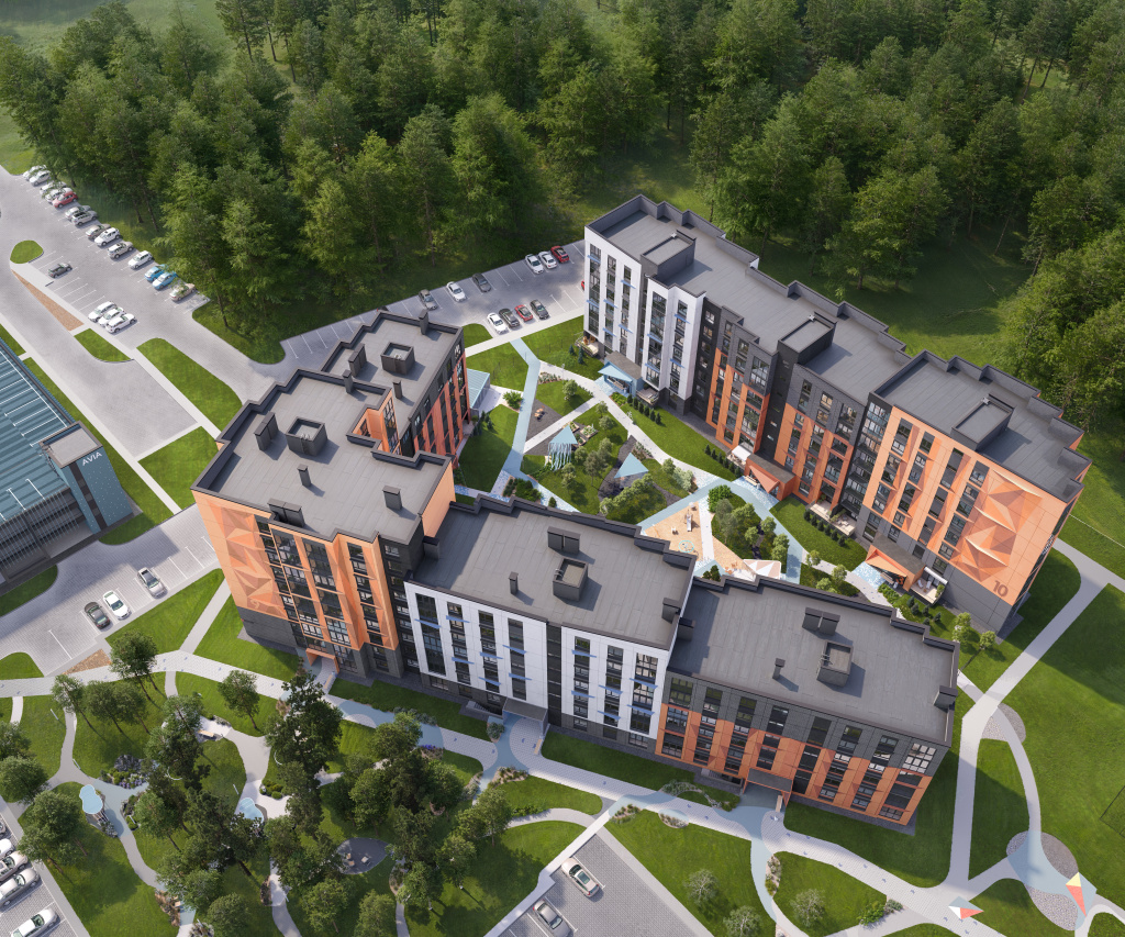 «Ветряки», самолетики и персиковые закаты. В Новой Боровой представили Авиа-квартал